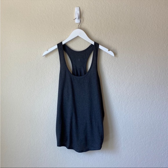 Lululemon Split Back Tank Dk Grey 6 - Picture 7 of 8